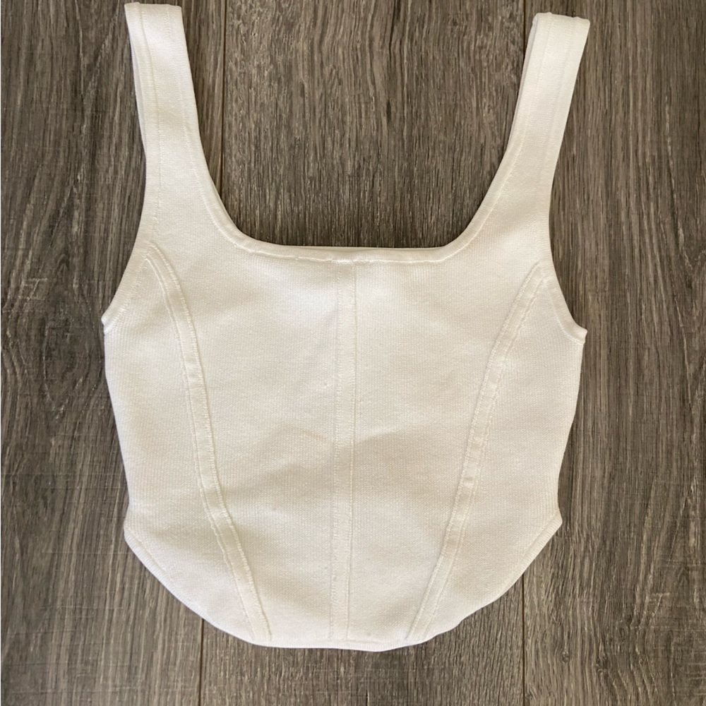 Aritzia babaton sculpt knit top xs